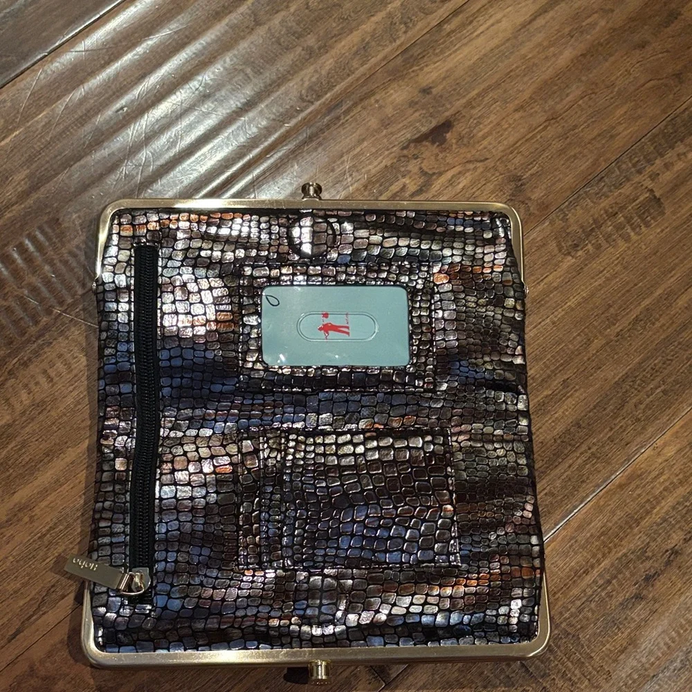 HOBO Metallic Mosaic Clutch